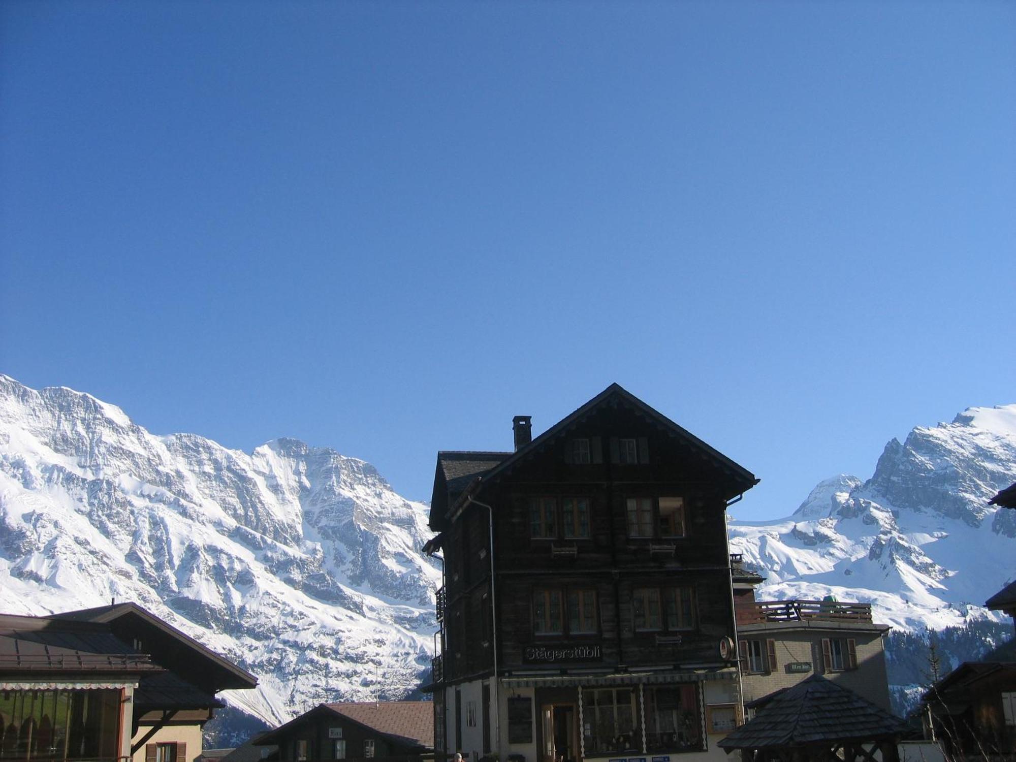 Ferienwohnung Alte Baeckerei Mürren Екстериор снимка
