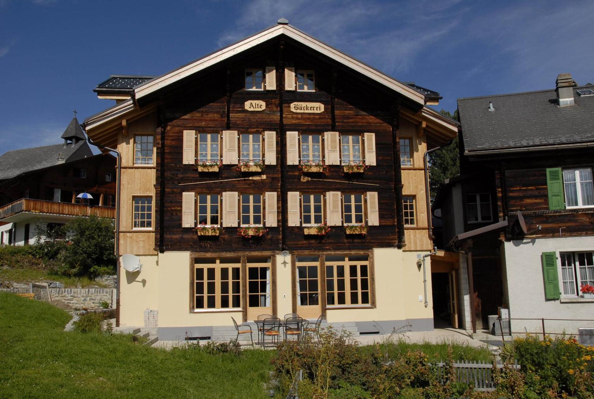 Ferienwohnung Alte Baeckerei Mürren Екстериор снимка
